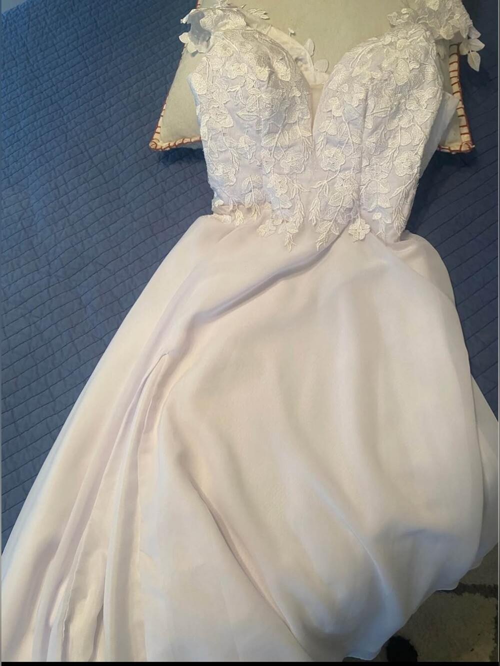 White Wedding Dress Size 8